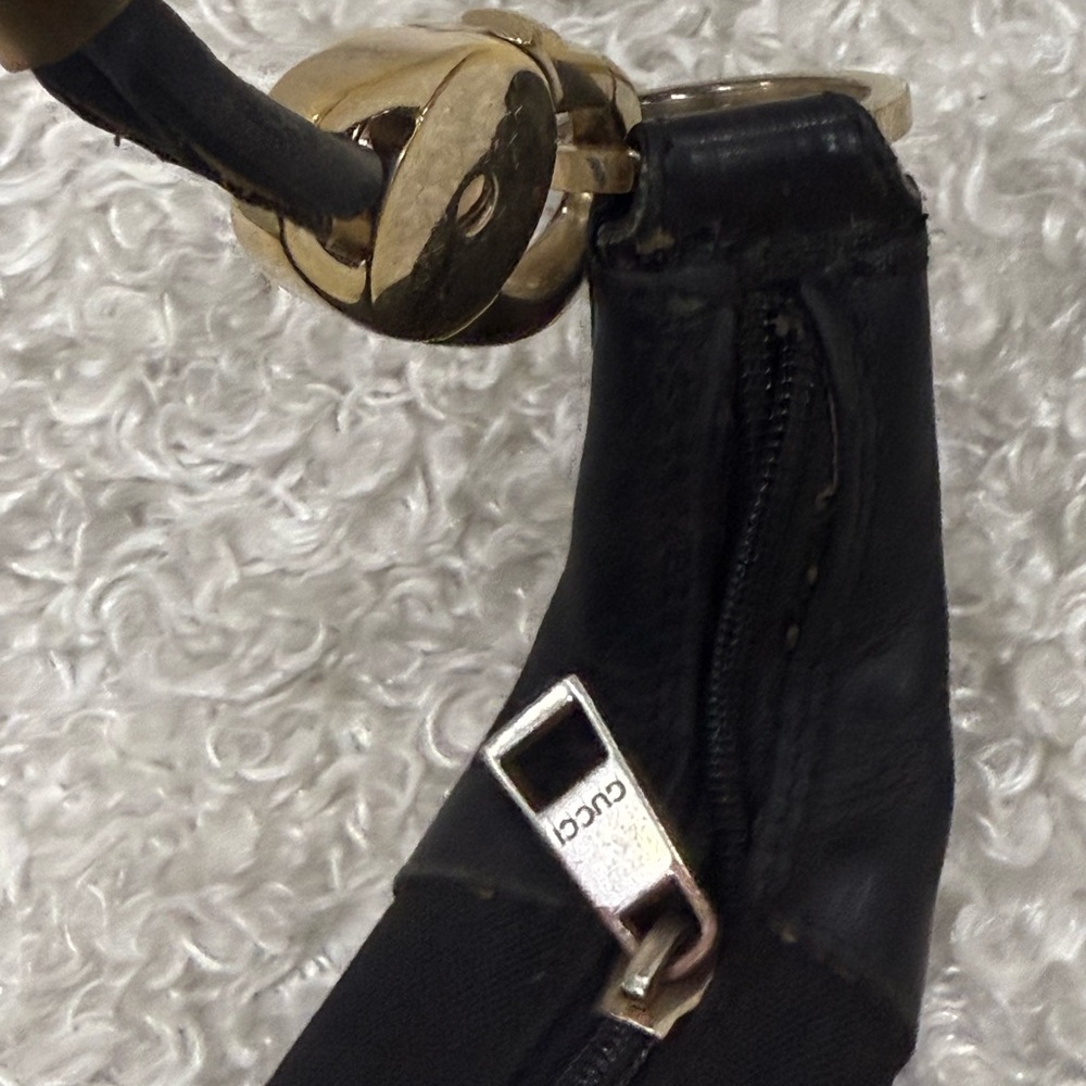 Gucci Black Hobo Bag with Gold Hardware - Picture 12 of 16